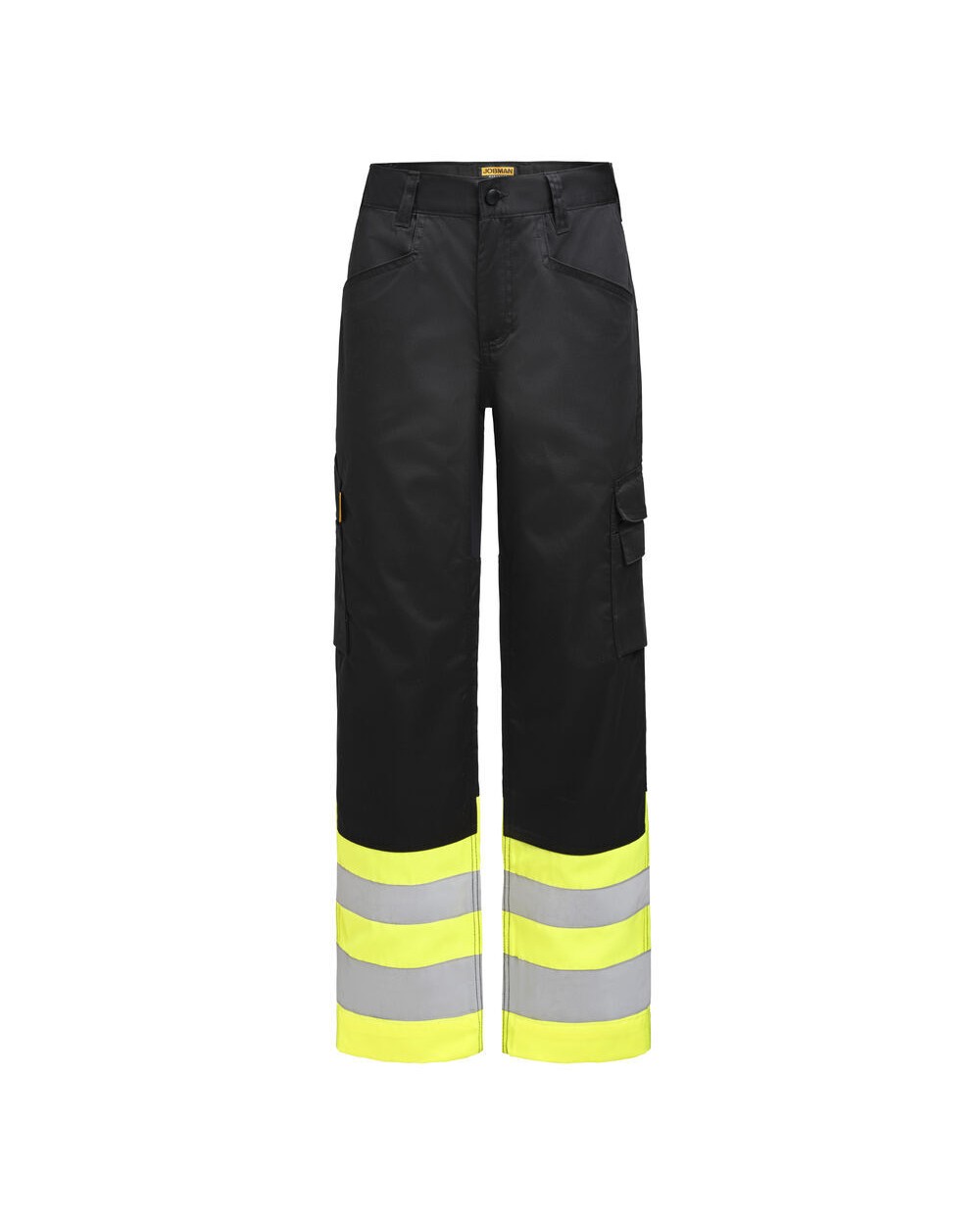 JOBMAN 2417 Service Trousers Stretch Hi-vis Hosen personalisierbar