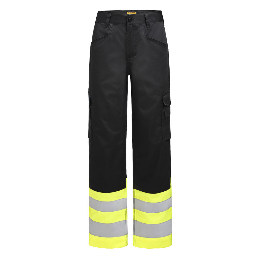Pantalons personnalisable JOBMAN 2417 Service Trousers Stretch Hi-vis