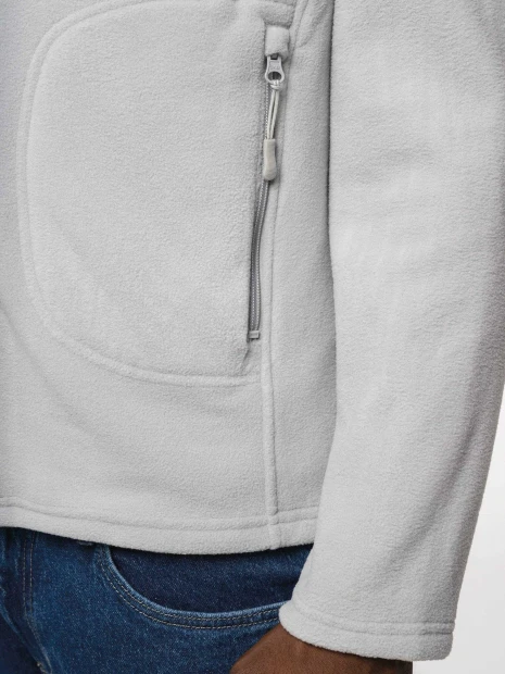 Laines polaires à personnaliser KARIBAN Veste micropolaire écoresponsable unisexe 