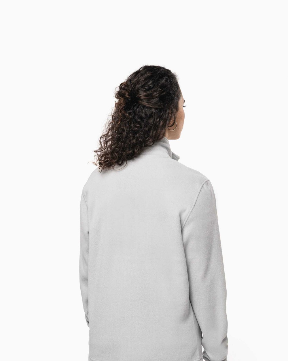 Laines polaires personnalisable KARIBAN Veste micropolaire écoresponsable unisexe