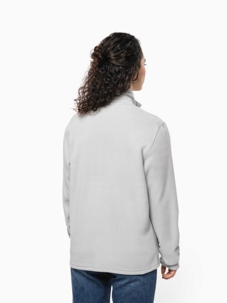 Laines polaires à personnaliser KARIBAN Veste micropolaire écoresponsable unisexe 