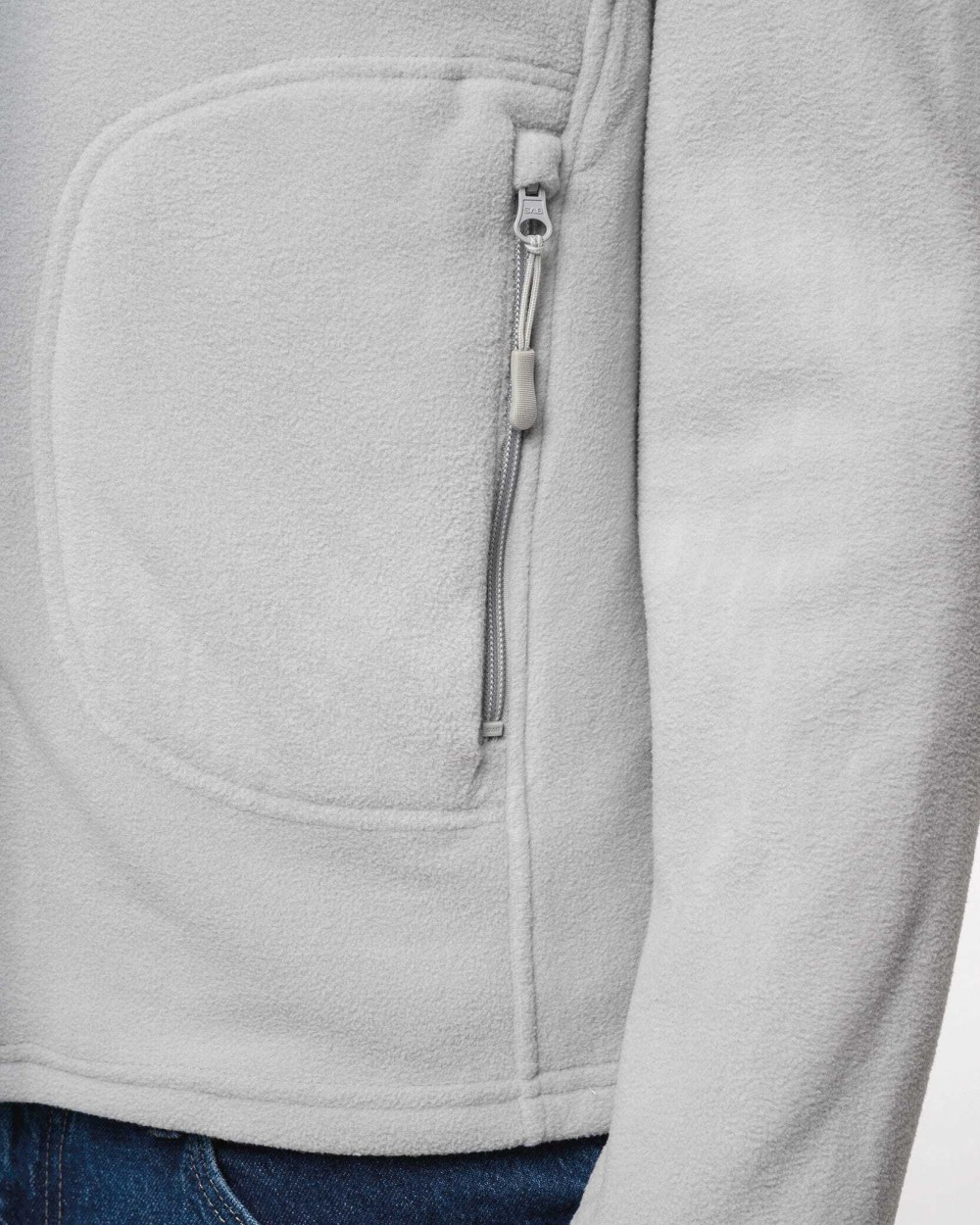 Laines polaires personnalisable KARIBAN Veste micropolaire écoresponsable unisexe