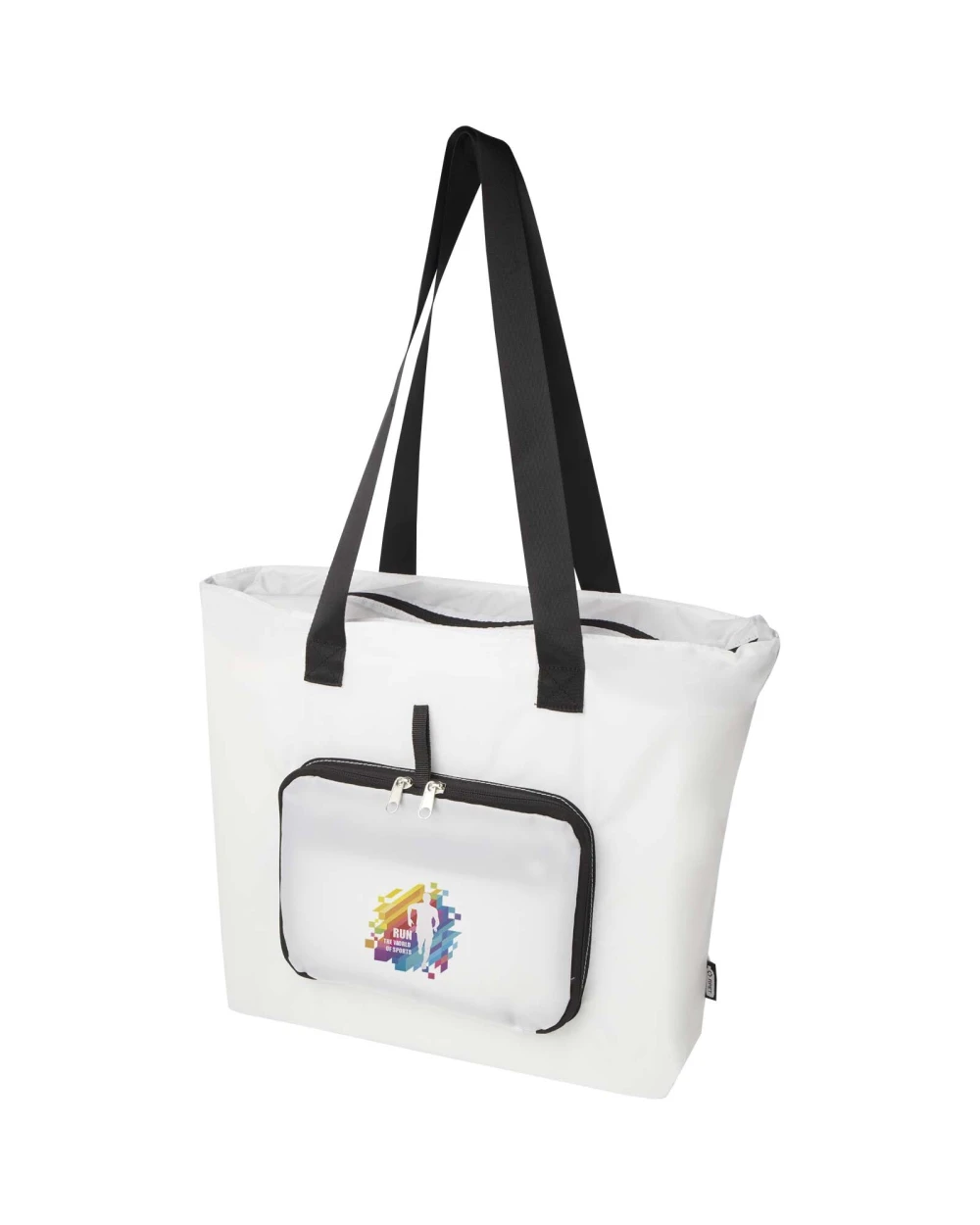 Tote bags personnalisable 4DO Sac shopping pliable EcoFold de 16 L en RPET