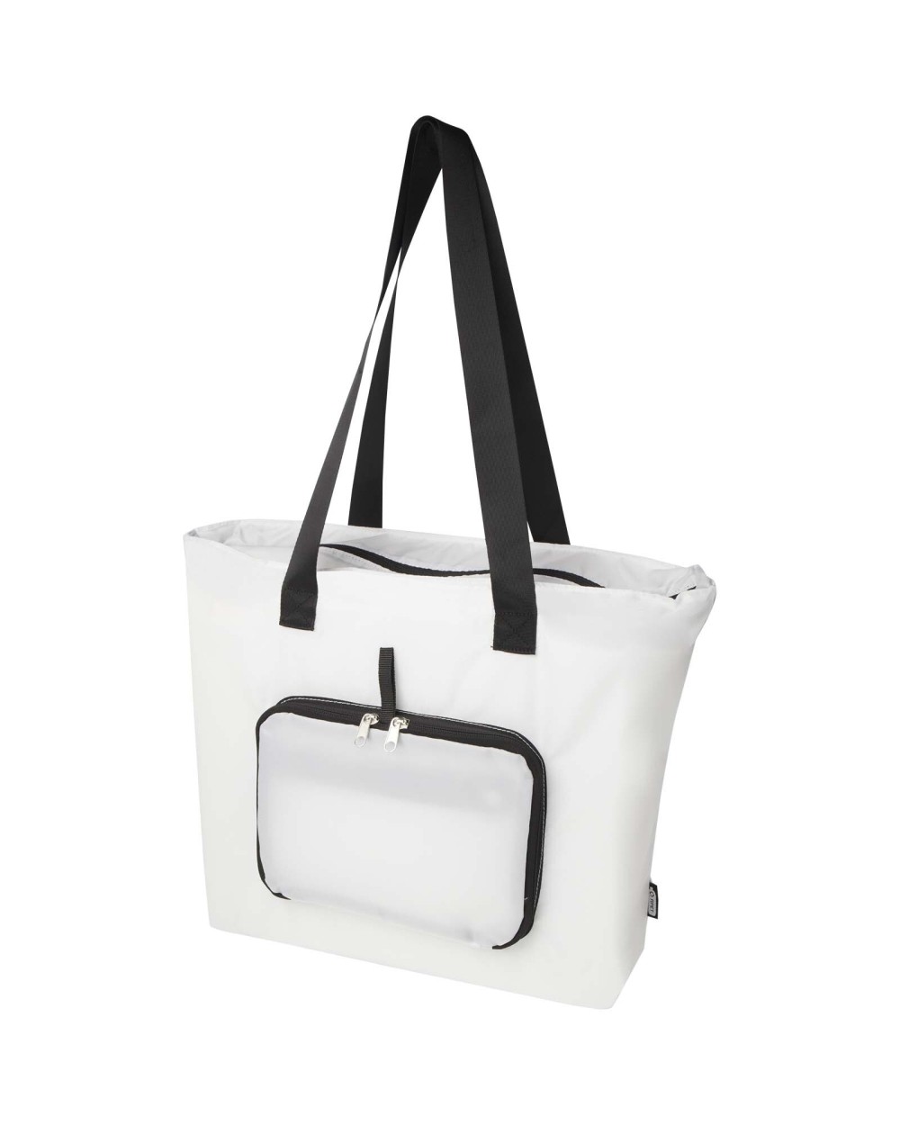 Tote bags 4DO EcoFold RPET opvouwbare draagtas 16 l voor bedrukking &amp; borduring