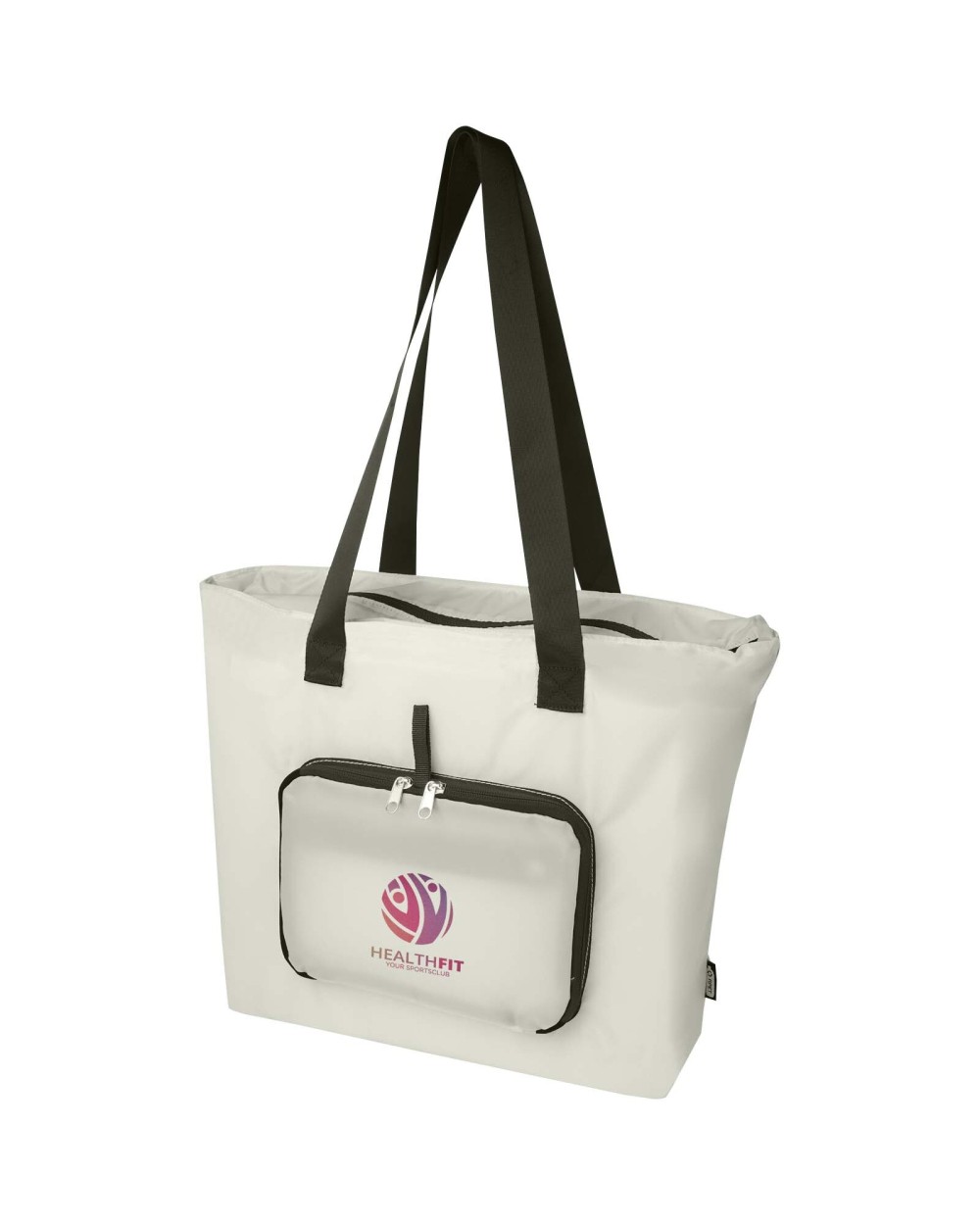 Tote bags 4DO EcoFold RPET opvouwbare draagtas 16 l voor bedrukking &amp; borduring