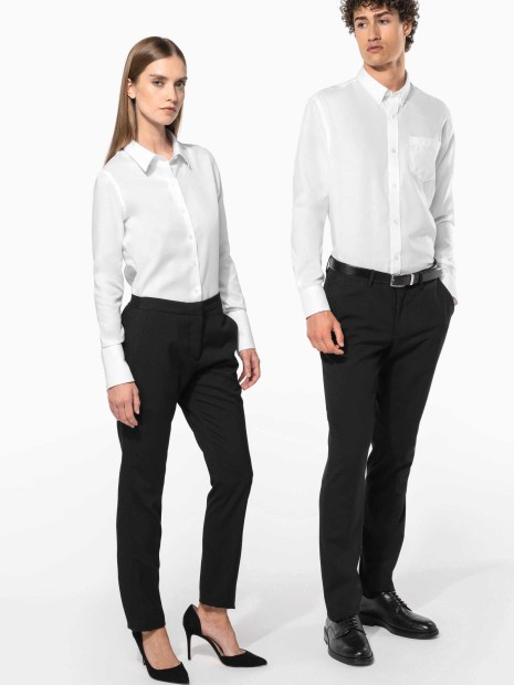 Chemises à personnaliser KARIBAN Chemise manches longues sans repassage femme 