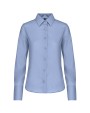 Hemden KARIBAN Dames non-iron blouse lange mouwen voor bedrukking &amp; borduring
