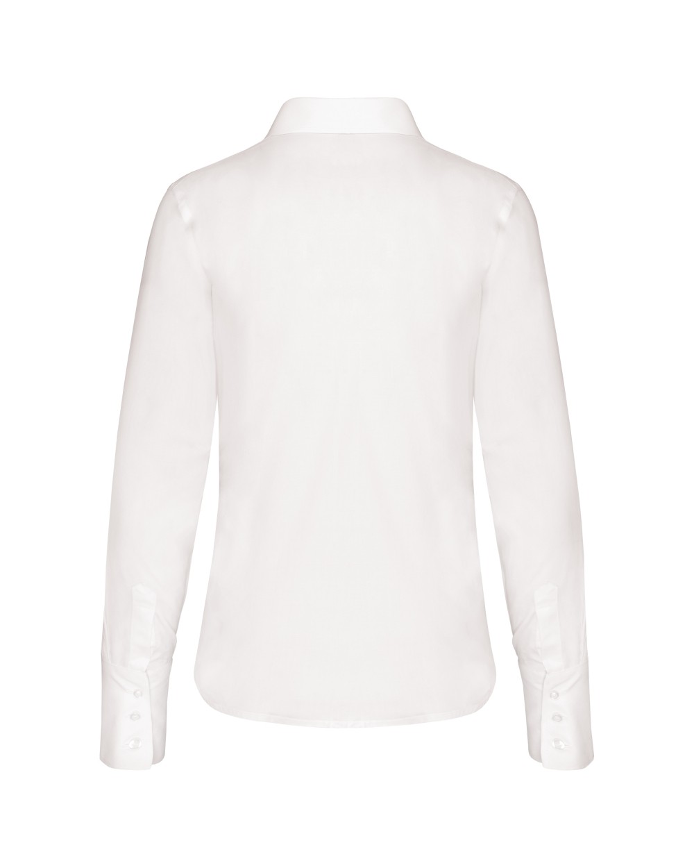 Hemden KARIBAN Dames non-iron blouse lange mouwen voor bedrukking &amp; borduring