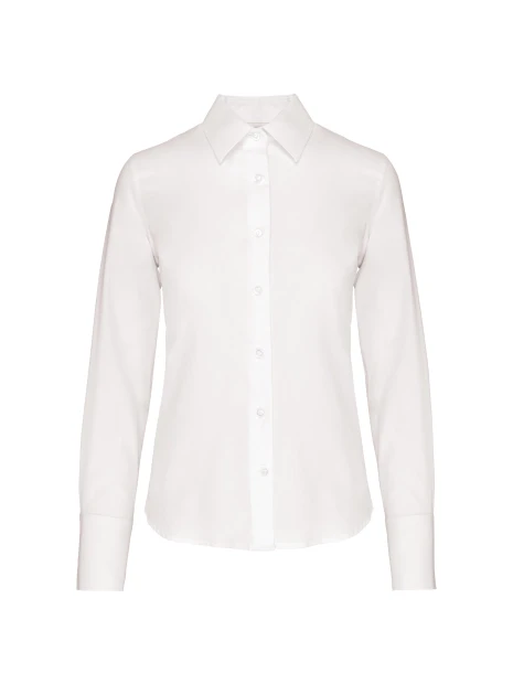 KARIBAN Chemise manches longues sans repassage femme /api/colors/7a92cd2d-10d2-40b4-928b-296bb7487506 personnalisable