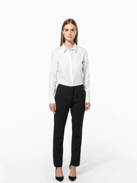 Chemises à personnaliser KARIBAN Chemise manches longues sans repassage femme 