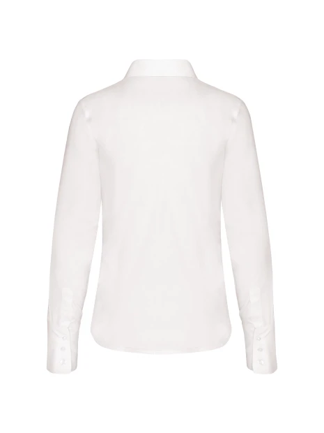 KARIBAN Chemise manches longues sans repassage femme /api/colors/7a92cd2d-10d2-40b4-928b-296bb7487506 personnalisable