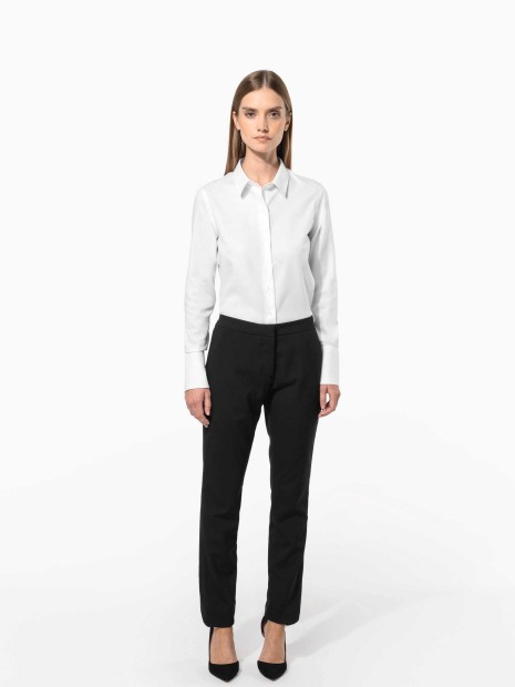 Chemises à personnaliser KARIBAN Chemise manches longues sans repassage femme 