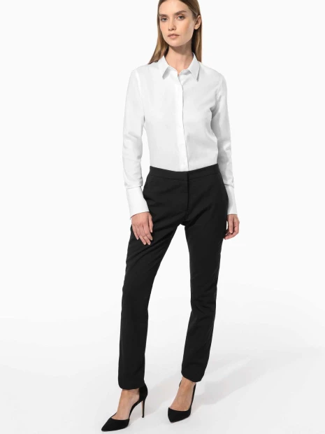 Chemises à personnaliser KARIBAN Chemise manches longues sans repassage femme 