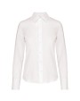 Hemden KARIBAN Dames non-iron blouse lange mouwen voor bedrukking &amp; borduring