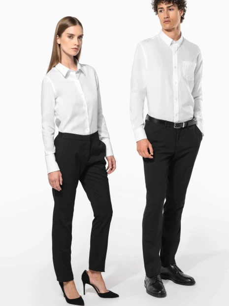 Chemises à personnaliser KARIBAN Chemise manches longues sans repassage femme 