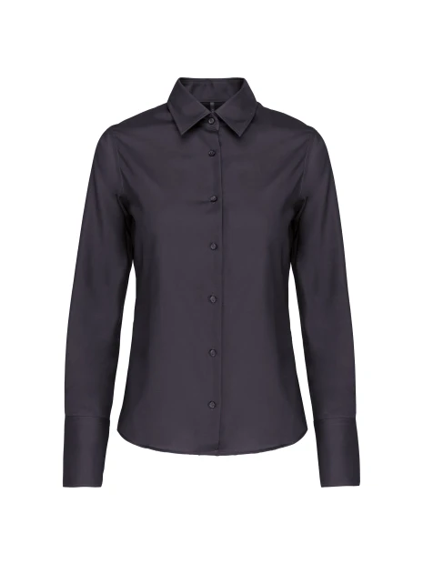 KARIBAN Chemise manches longues sans repassage femme /api/colors/a74dfbdb-7821-4e15-a7e5-fe07498d41c7 personnalisable