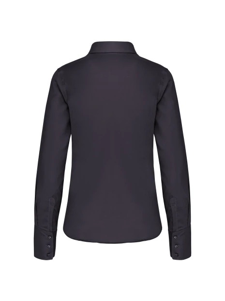 KARIBAN Chemise manches longues sans repassage femme /api/colors/a74dfbdb-7821-4e15-a7e5-fe07498d41c7 personnalisable