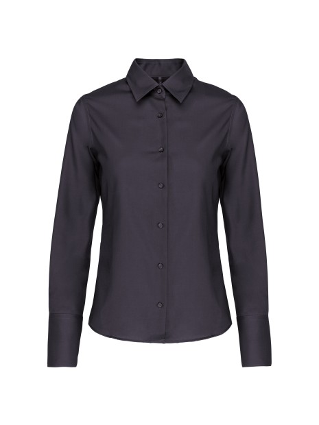KARIBAN Chemise manches longues sans repassage femme /api/colors/a74dfbdb-7821-4e15-a7e5-fe07498d41c7 personnalisable