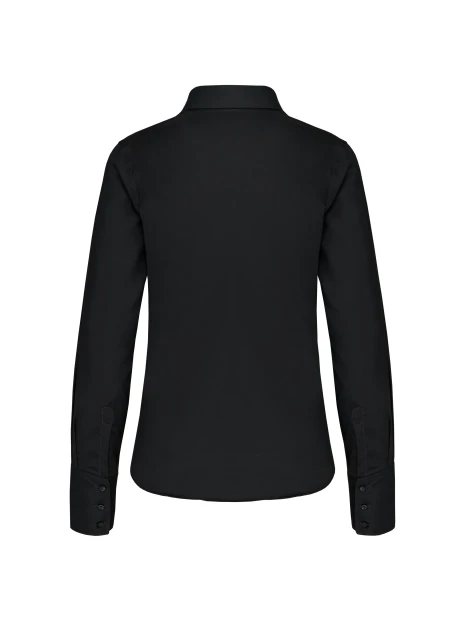 KARIBAN Chemise manches longues sans repassage femme /api/colors/b9fdad4a-5e94-45cb-8c03-c08b349b28c3 personnalisable