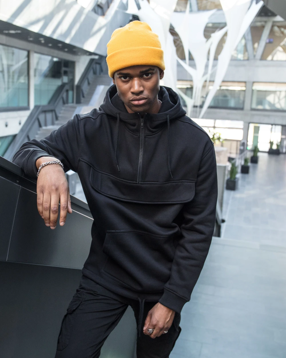 Sweat-shirts personnalisable BUILD YOUR BRAND SWEAT PULL OVER HOODY