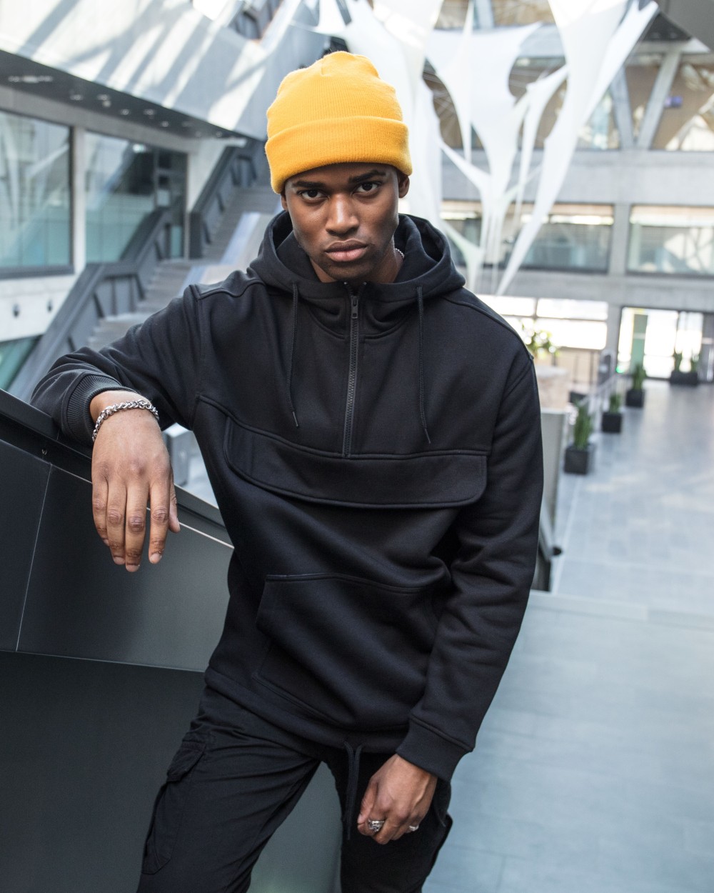 Sweat-shirts personnalisable BUILD YOUR BRAND SWEAT PULL OVER HOODY