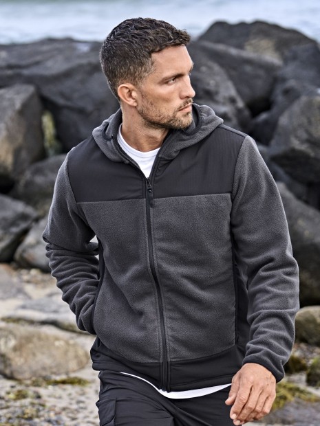 Laines polaires à personnaliser TEE JAYS MOUNTAIN HOODED FLEECE 