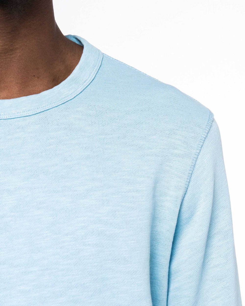 Sweat-shirts personnalisable NATIVE SPIRIT Sweat-shirt écoresponsable à col rond délavé French Terry unisexe