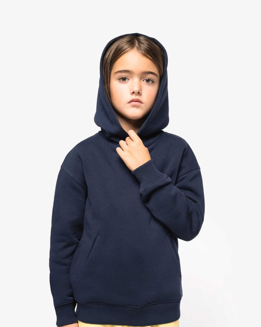 Sweaters & hoodies NATIVE SPIRIT Ecologische oversized kindersweater met capuchon voor bedrukking &amp; borduring