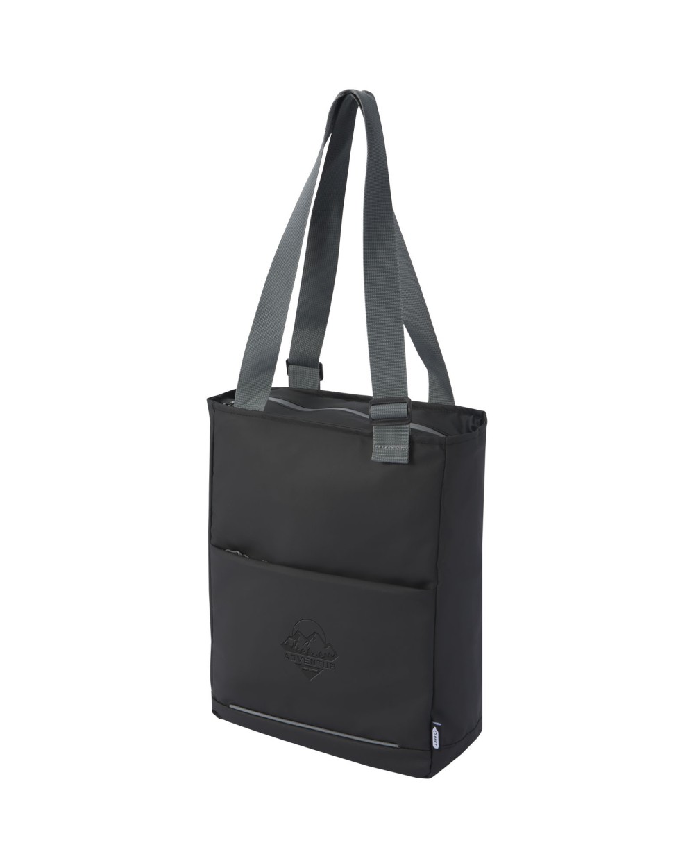 Tote bags 4DO Aqua GRS gerecyclede waterbestendige 14" laptopdraagtas 14 l voor bedrukking &amp; borduring