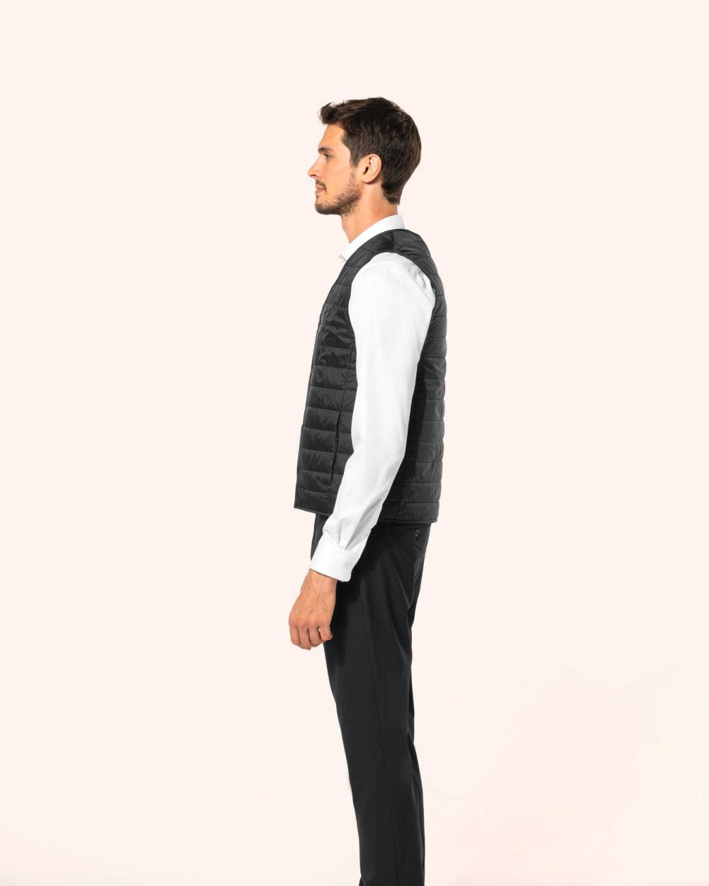 KARIBAN Leichter Bodywärmer für Herren Jacken personalisierbar