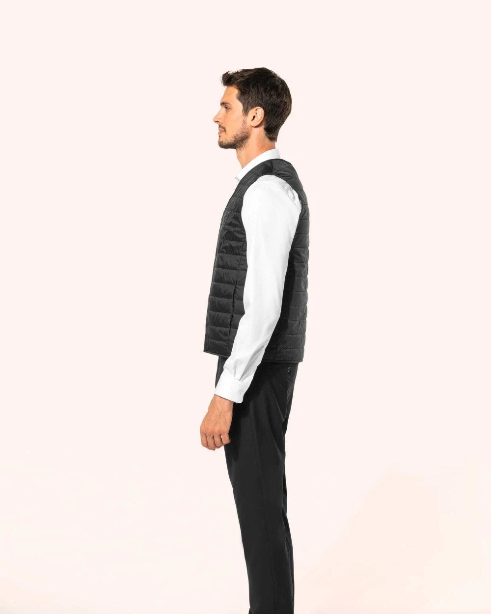 KARIBAN Leichter Bodywärmer für Herren Jacken personalisierbar