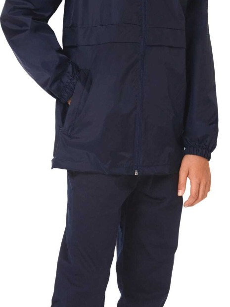 Vestes à personnaliser B&C Coupe-vent enfant Sirocco 
