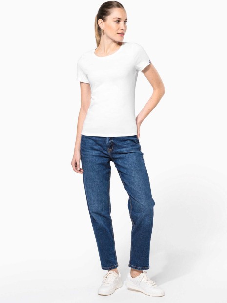 T-Shirts à personnaliser KARIBAN T-shirt Bio Origine France Garantie femme 