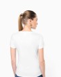 T-shirts KARIBAN Women's organic T-shirt "Origine France Garantie" voor bedrukking &amp; borduring
