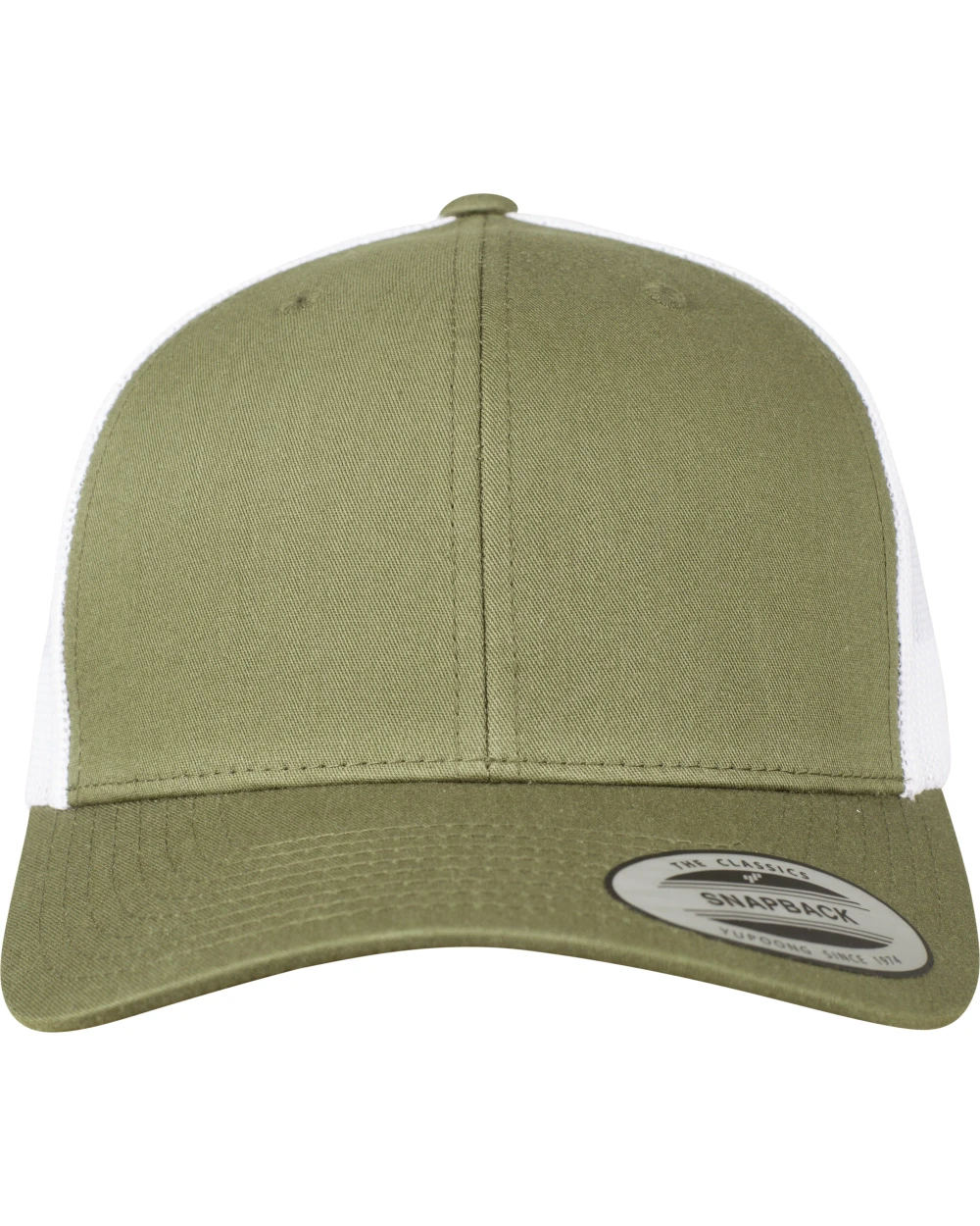FLEXFIT Zweifarbige Retro-Trucker-Kappe Kappen personalisierbar