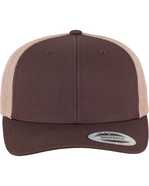 Petjes FLEXFIT Tweekleurige pet Retro Trucker voor bedrukking &amp; borduring