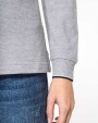 Polos personnalisable KARIBAN Polo maille piquée manches longues femme