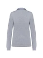 KARIBAN Polo maille piquée manches longues femme /api/colors/756a62c7-5ccb-4412-bddf-a29bbe090ad7 personnalisable