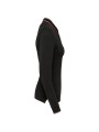 KARIBAN Polo maille piquée manches longues femme /api/colors/6115d0d1-a158-4f42-92d3-ca9df3b58b8d personnalisable