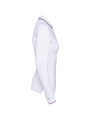 KARIBAN Polo maille piquée manches longues femme /api/colors/6d0adb01-8dd7-4172-baef-6a4e089565a0 personnalisable