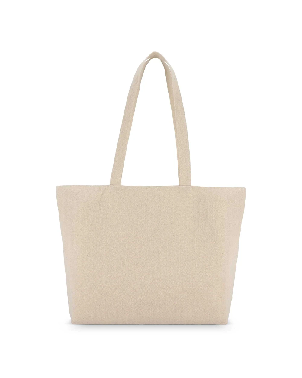 Tote bags 4DO Katoen Tote met rits OEKO-TEX® 47 x 11 x 35cm 320g/m² voor bedrukking &amp; borduring