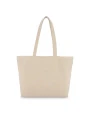 Tote bags 4DO Katoen Tote met rits OEKO-TEX® 47 x 11 x 35cm 320g/m² voor bedrukking &amp; borduring