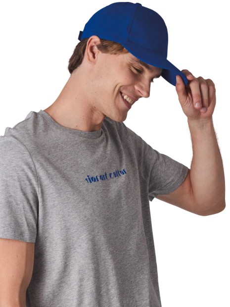 Casquettes à personnaliser K-UP Casquette 6 panneaux en coton bio 