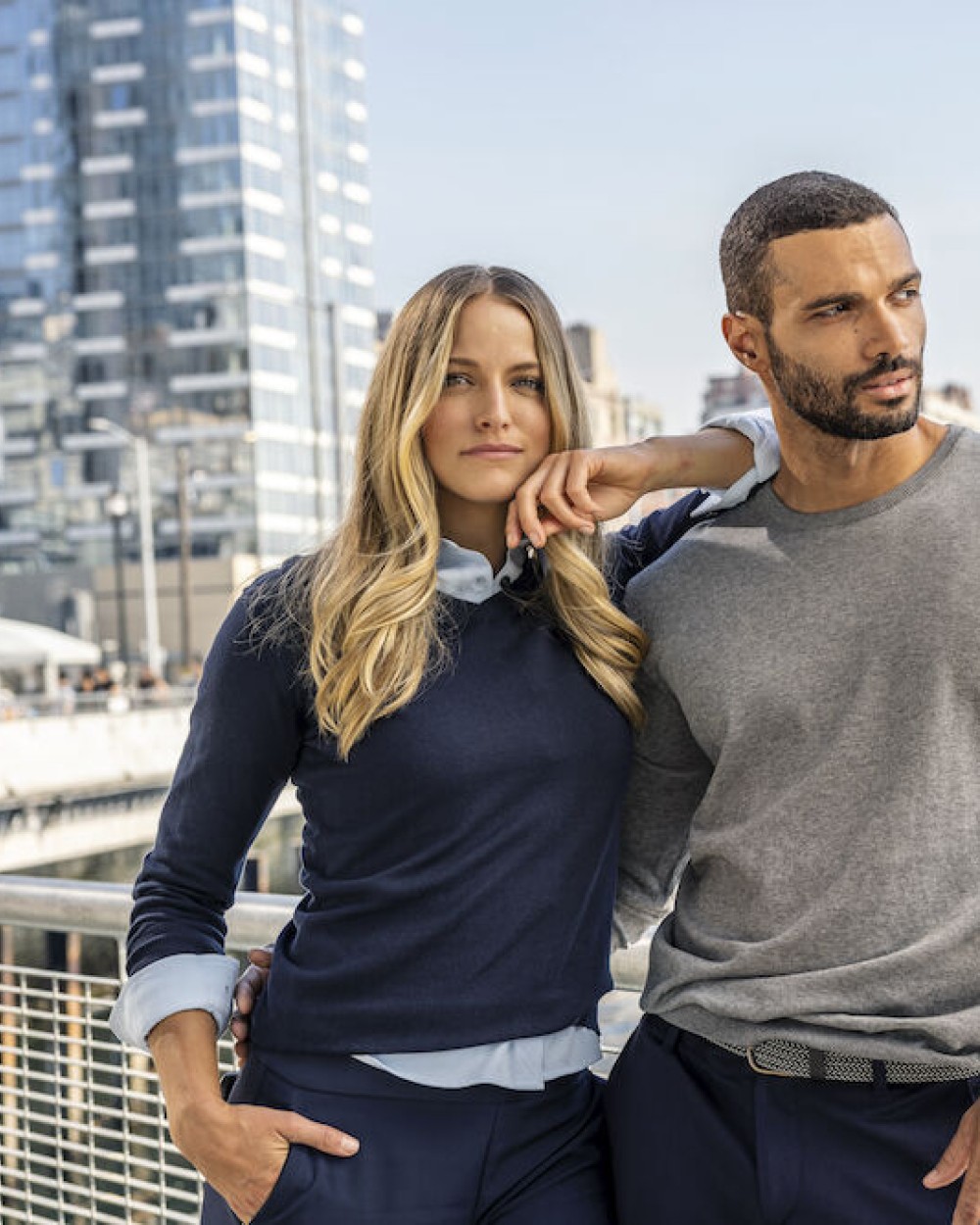 Truien CUTTER & BUCK Oakville Crewneck Heren voor bedrukking &amp; borduring