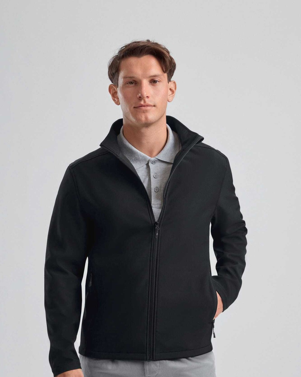 RUSSELL Softhsell-Jacke Essential Softshells personalisierbar