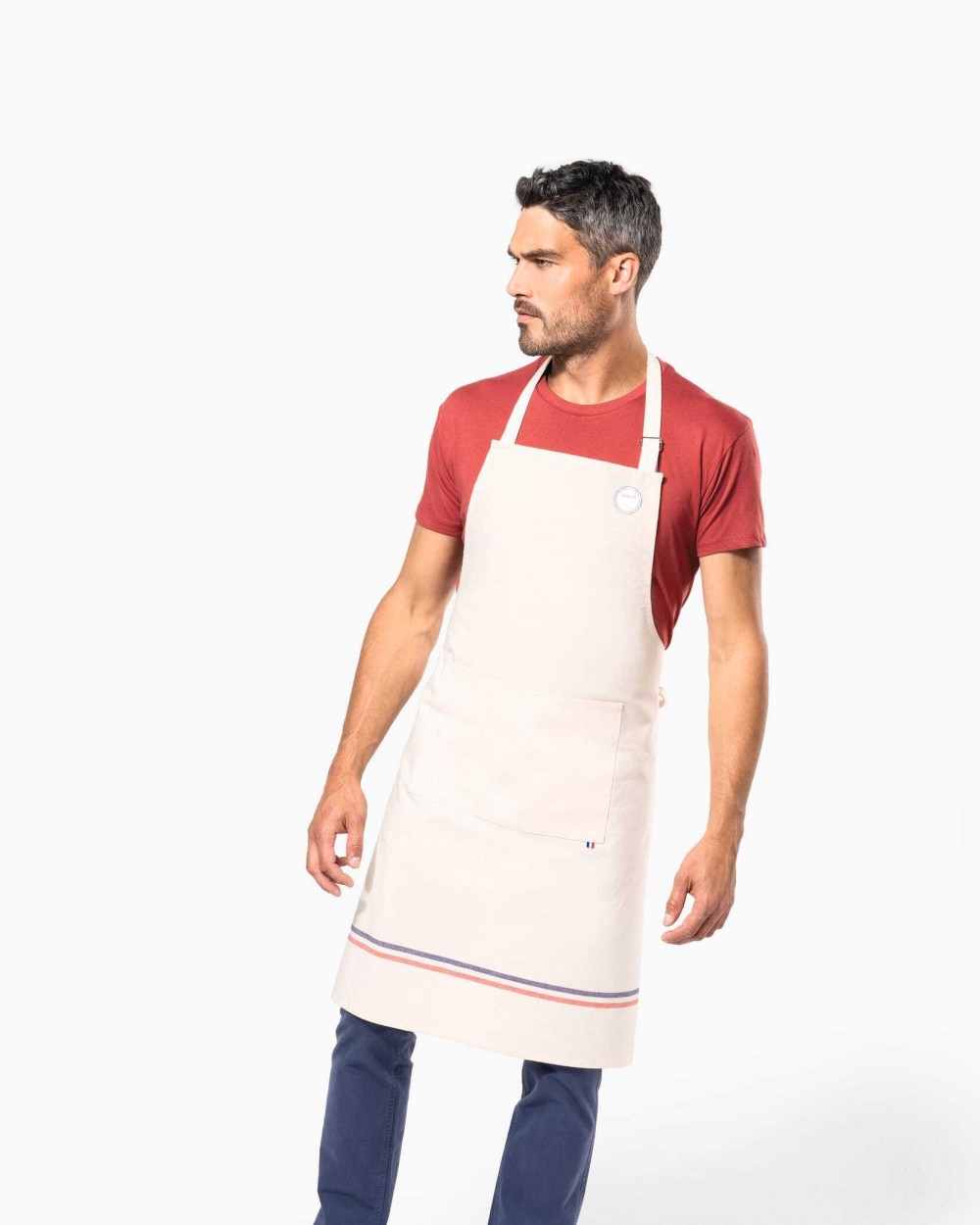 Schorten KARIBAN Schort Origine France Garantie voor bedrukking &amp; borduring