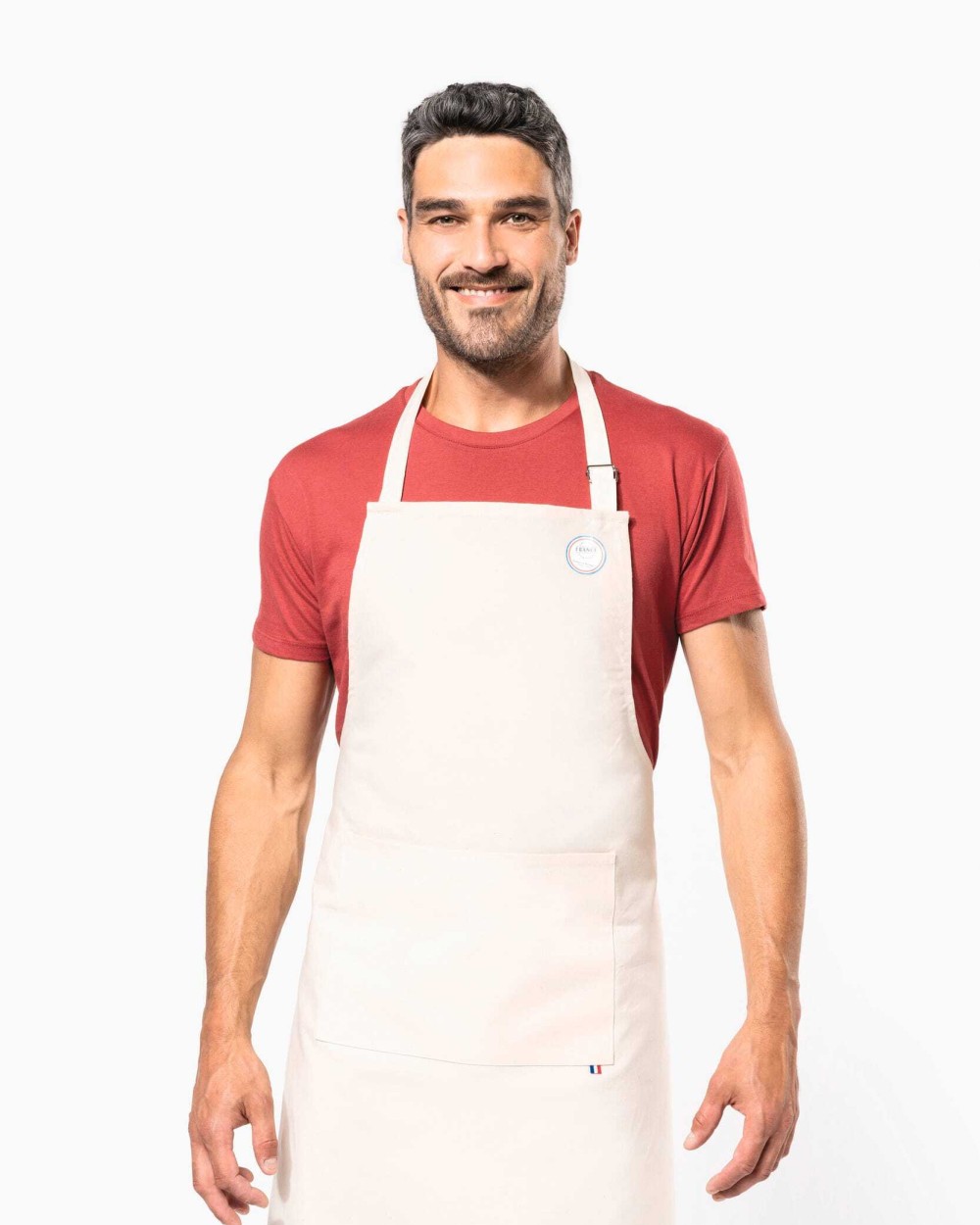 Schorten KARIBAN Schort Origine France Garantie voor bedrukking &amp; borduring