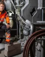 Vestes personnalisable PROJOB 6401 BLOUSON POLYCOTON - EN ISO 20471 CLASSE 3