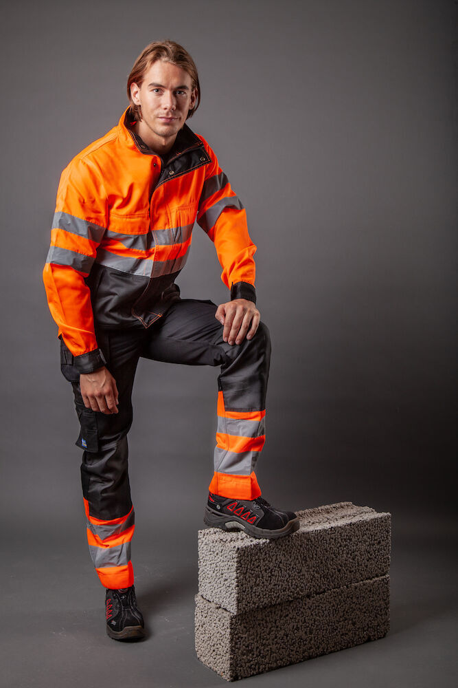 Vestes personnalisable PROJOB 6401 BLOUSON POLYCOTON - EN ISO 20471 CLASSE 3