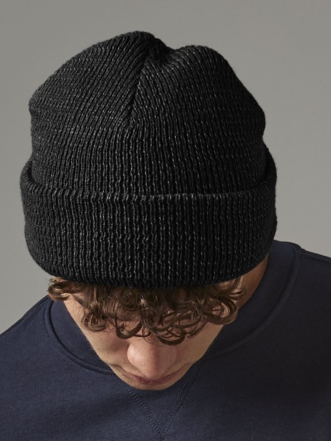 Bonnets à personnaliser BEECHFIELD REFLECTIVE BEANIE 